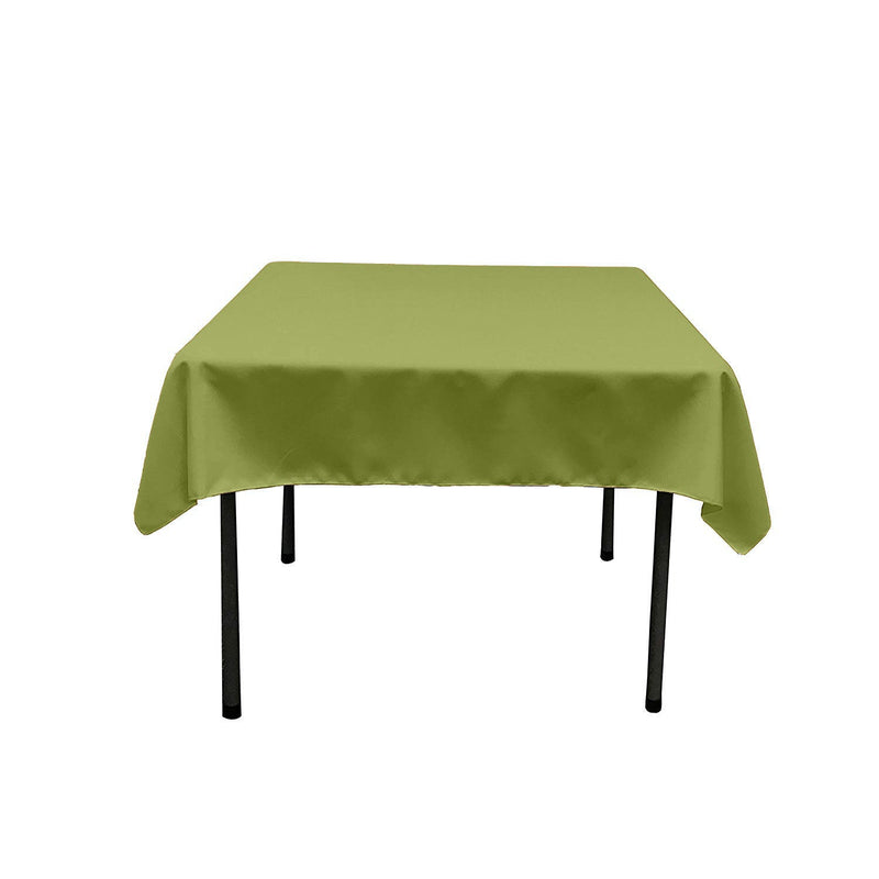 48"x48"SQUARE POLY POPLIN TABLECLOTH