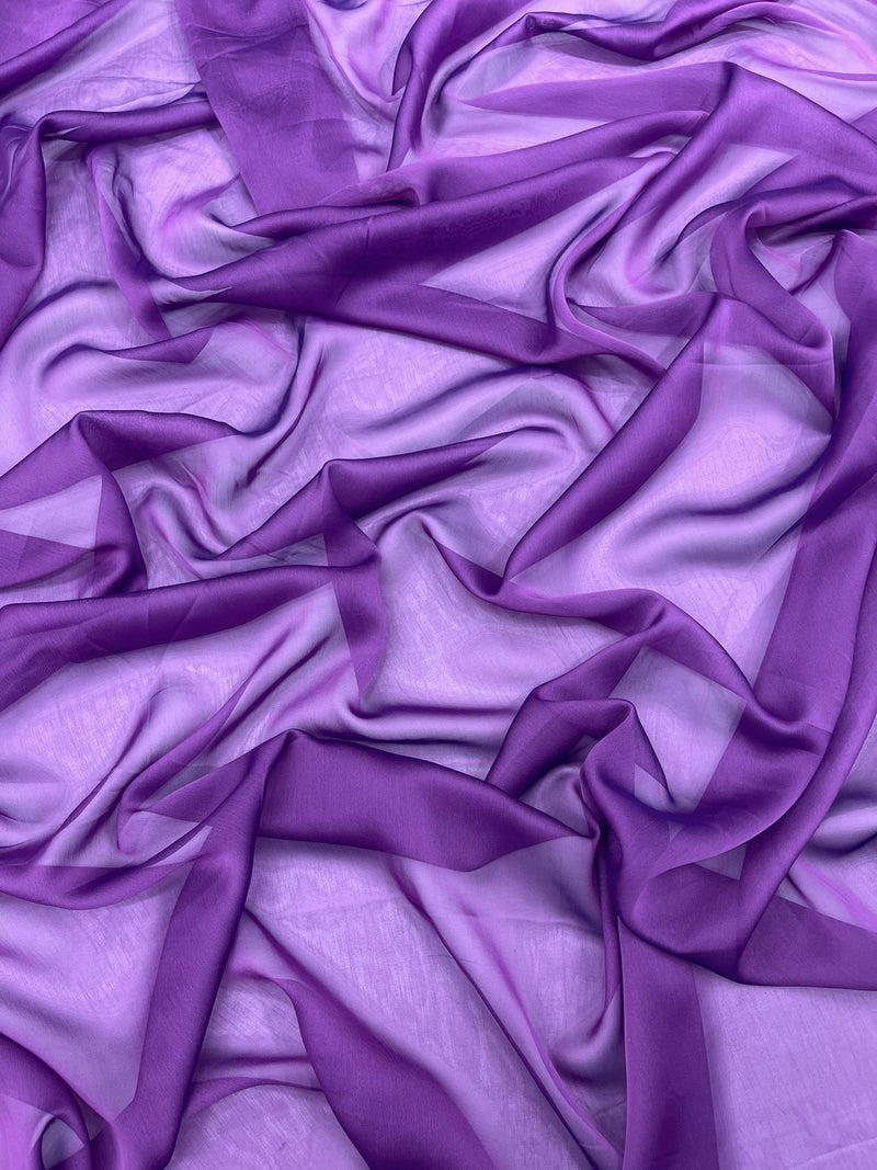 Chiffon Two Tone Sheer Fabric, by The Yard.