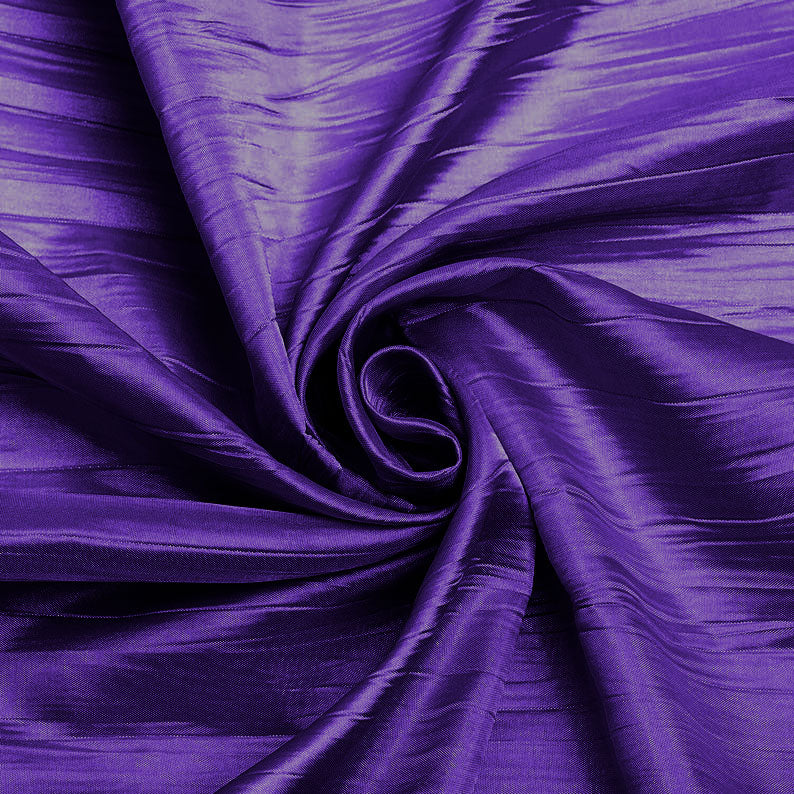 CRUSHED TAFFETA FABRIC (by the yard)