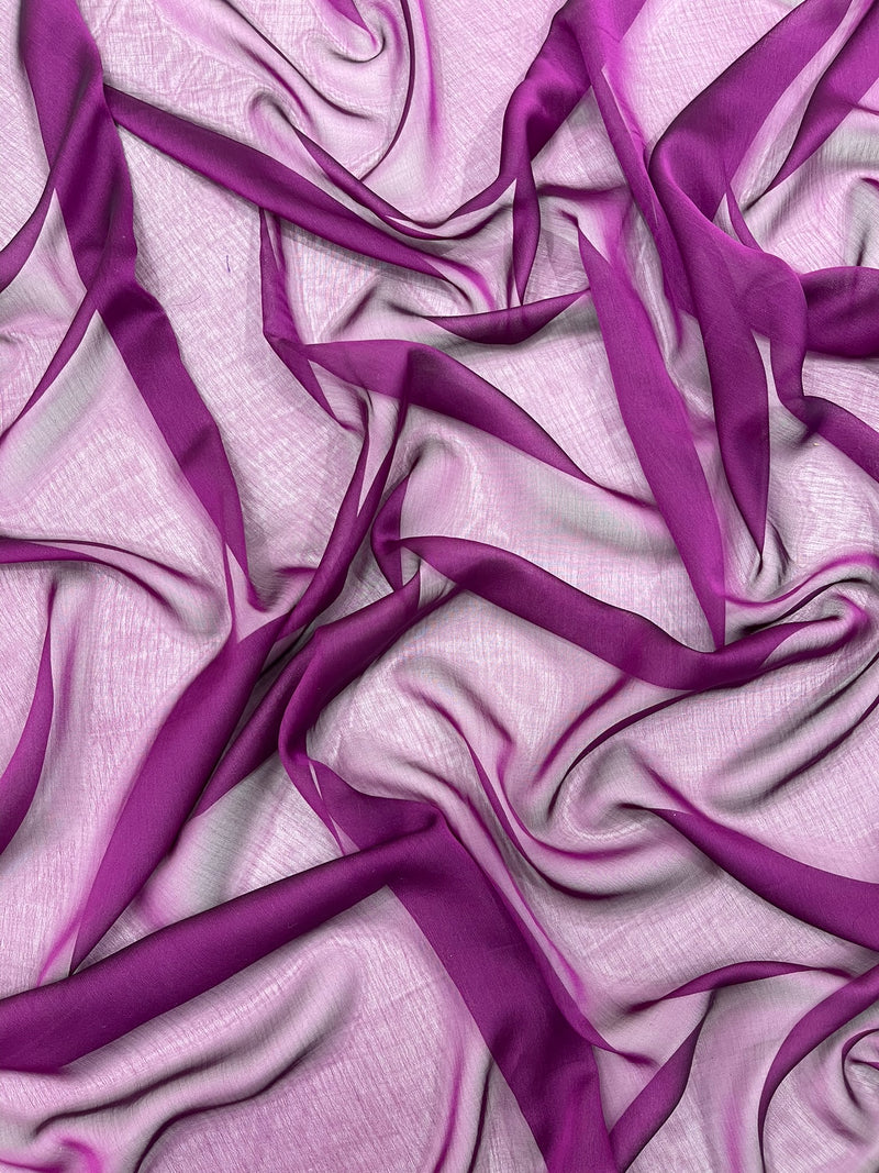 Chiffon Two Tone Sheer Fabric, by The Yard.
