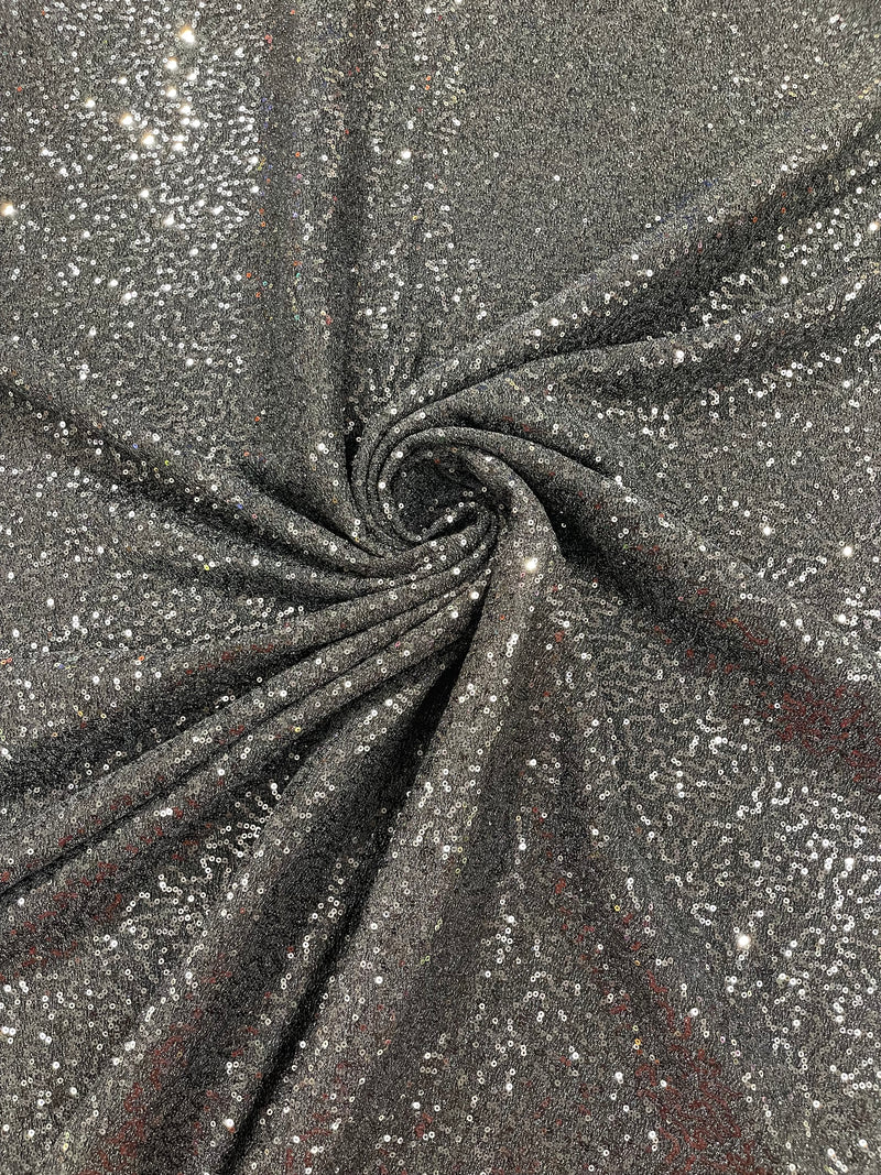 METALLIC TINSEL STRETCH LUREX SEQUIN FABRIC (By The Yard)