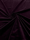 Solid Stretch Velvet Fabric  58/59" Wide 90% Polyester/10% Spandex By The Yard.