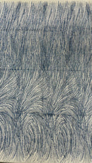 Shell Glitter Design On A Mesh Lace 54" Wide| New Creations Fabric & Foam Inc.