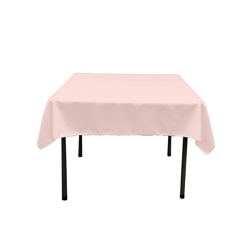 51" SQUARE POLY POPLIN TABLECLOTH