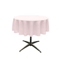 42" Round Polyester Poplin Seamless Tablecloth - Wedding Decoration Tablecloth