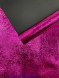 Crush Chrome Mirror Shiny Vinyl 54" Wide, Upholstery Crafting Accessories Applications.