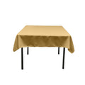 54" SQUARE POLY POPLIN TABLECLOTH