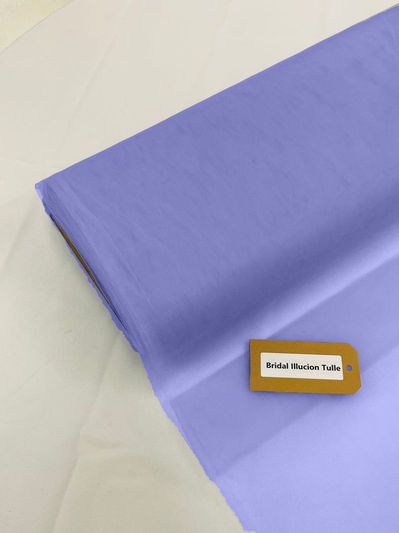 Grape Mist - Bridal Illusion Tulle 108"Wide  Polyester Premium Tulle Fabric Bolt, By The Roll.