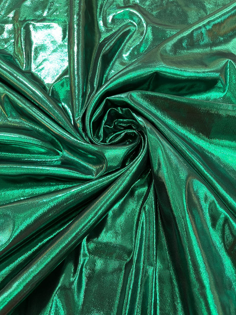 METALLIC LAME FOIL SPANDEX (by the yard)