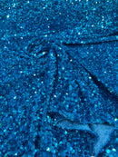 Sequin Stretch Velvet 54" Wide| New Creations Fabric & Foam Inc.