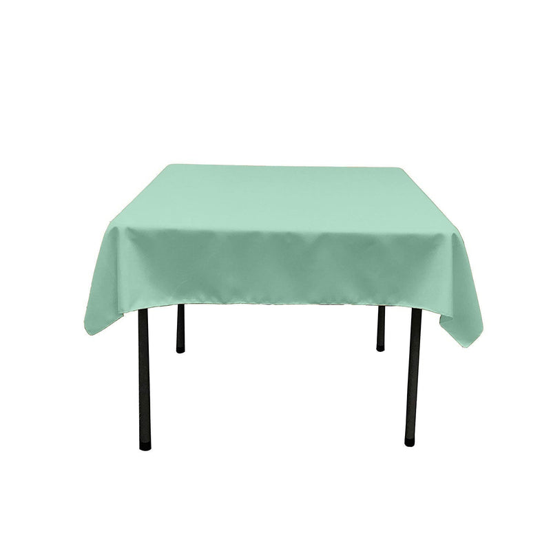 54" SQUARE POLY POPLIN TABLECLOTH