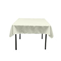 54" SQUARE POLY POPLIN TABLECLOTH