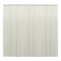 Backdrop Drape Curtain 10 Feet Wide x 15 Feet High, Polyester Poplin SEAMLESS 1 Panel.