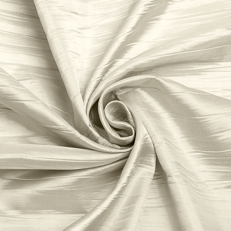 CRUSHED TAFFETA FABRIC (by the yard)