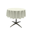 60" ROUND POLY POPLIN SEAMLESS TABLECLOTH