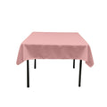 42"x42" SQUARE POLY POPLIN TABLECLOTH