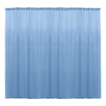 Backdrop Drape Curtain 10 Feet Wide x 8 Feet High, Polyester Poplin SEAMLESS 1 Panel.