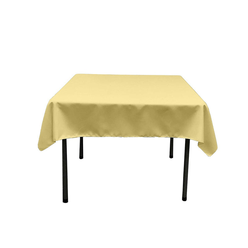 42"x42" SQUARE POLY POPLIN TABLECLOTH