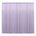 Backdrop Drape Curtain 10 Feet Wide x 8 Feet High, Polyester Poplin SEAMLESS 1 Panel.