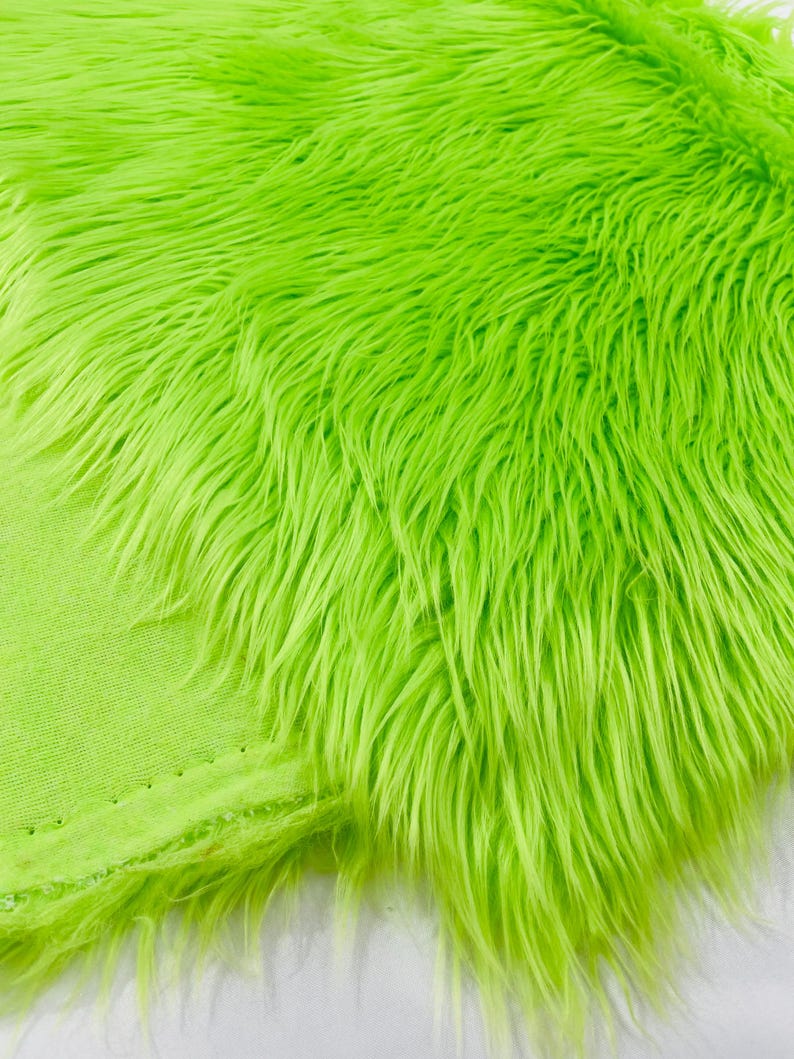 SHAGGY VEGGAN FAUX FUR (by the yard)