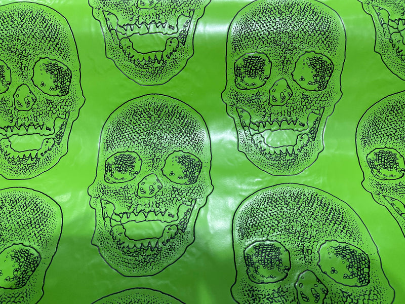 SKULL VINYL (By The Yard )