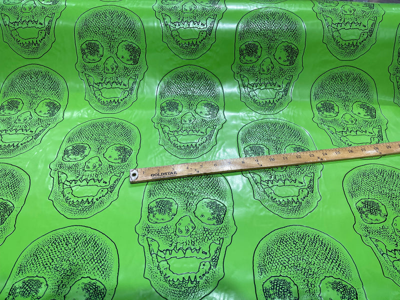 SKULL VINYL (By The Yard )