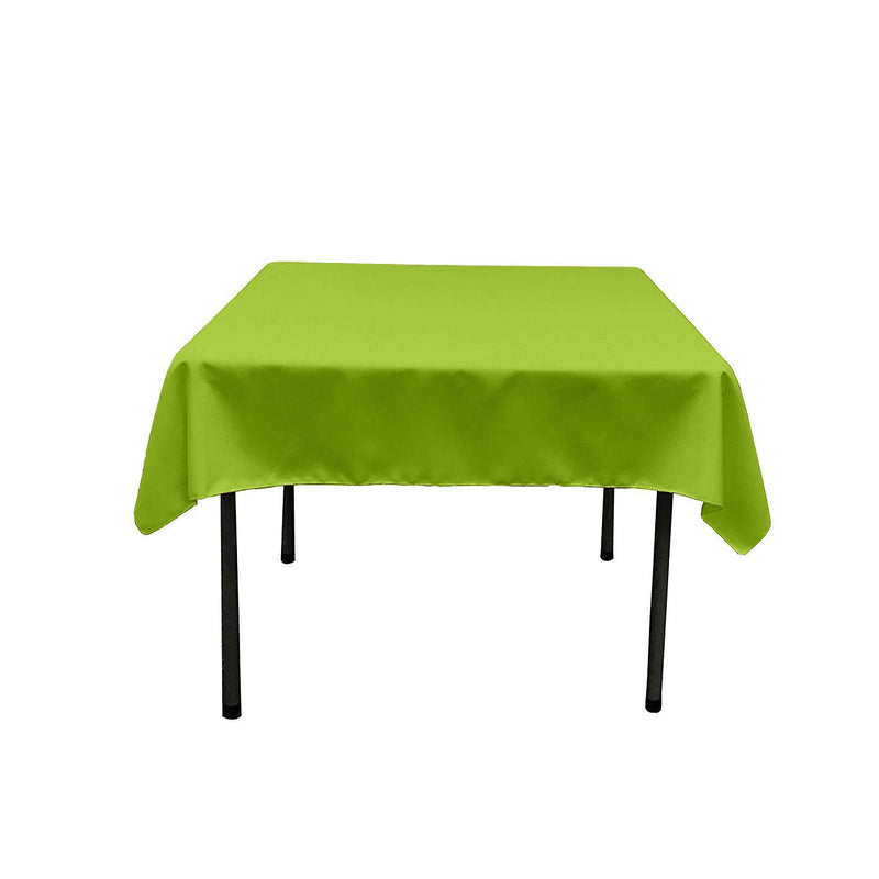 42"x42" SQUARE POLY POPLIN TABLECLOTH