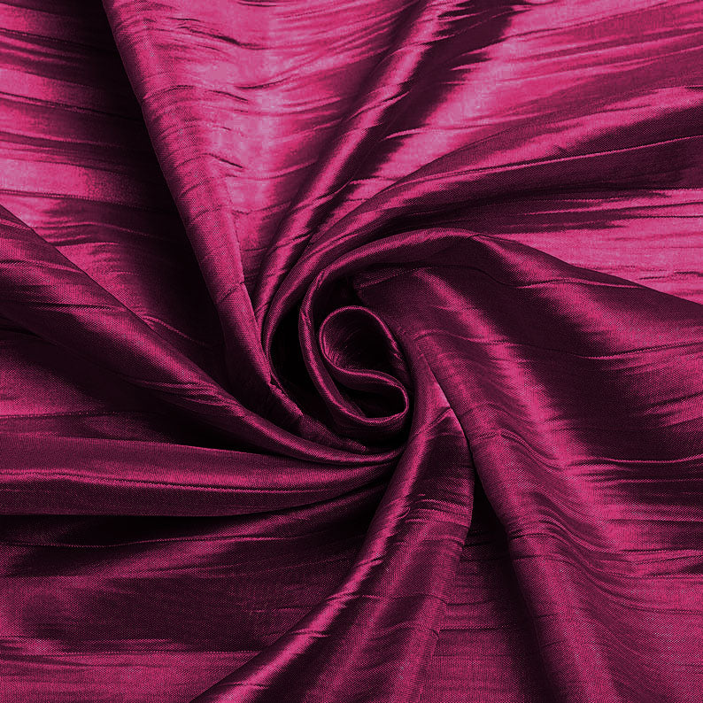 CRUSHED TAFFETA FABRIC (by the yard)