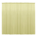 Backdrop Drape Curtain 10 Feet Wide x 9 Feet High, Polyester Poplin SEAMLESS 1 Panel.