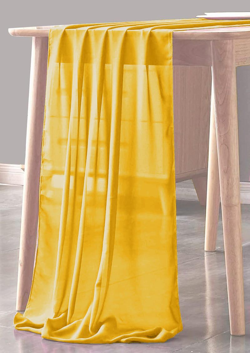 CHIFFON SHEER TABLE RUNNER (29" inches x 108" inches)