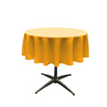 60" ROUND POLY POPLIN SEAMLESS TABLECLOTH