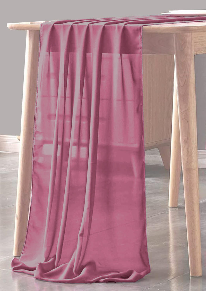 CHIFFON SHEER TABLE RUNNER (29" inches x 108" inches)