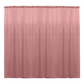 Backdrop Drape Curtain 10 Feet Wide x 9 Feet High, Polyester Poplin SEAMLESS 1 Panel.