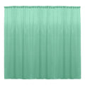 Backdrop Drape Curtain 10 Feet Wide x 9 Feet High, Polyester Poplin SEAMLESS 1 Panel.