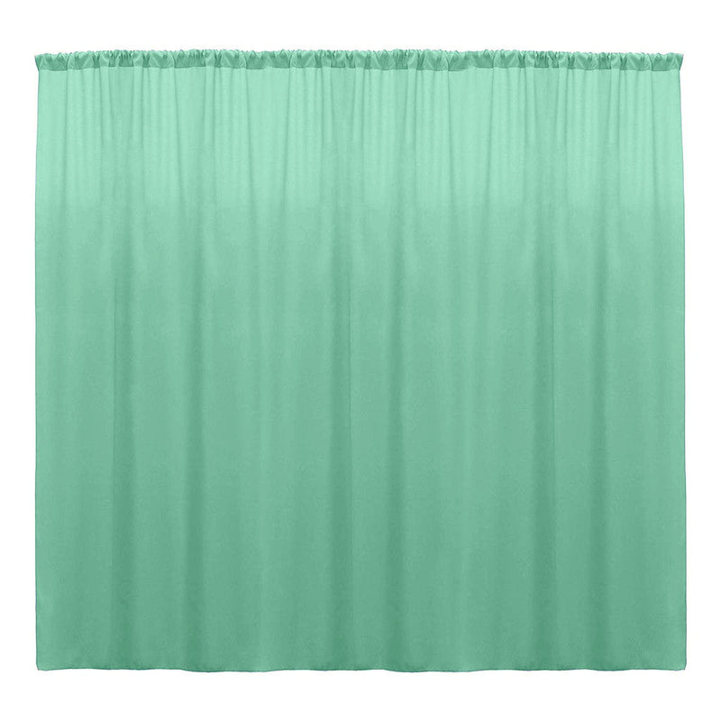 Mint - Backdrop Drape Curtain, Polyester Poplin SEAMLESS 1 Panel.