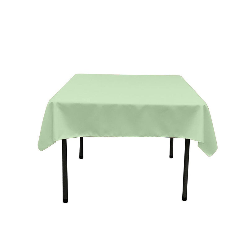 51" SQUARE POLY POPLIN TABLECLOTH