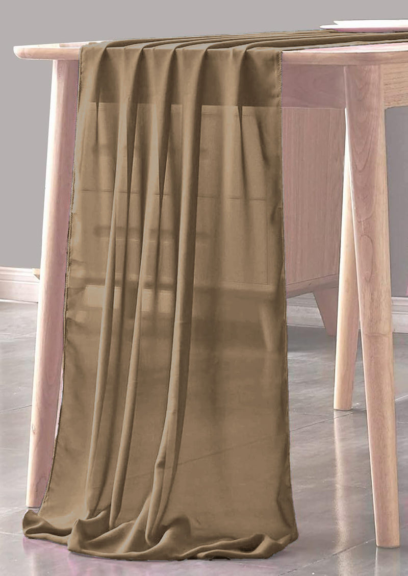 CHIFFON SHEER TABLE RUNNER (29" inches x 108" inches)