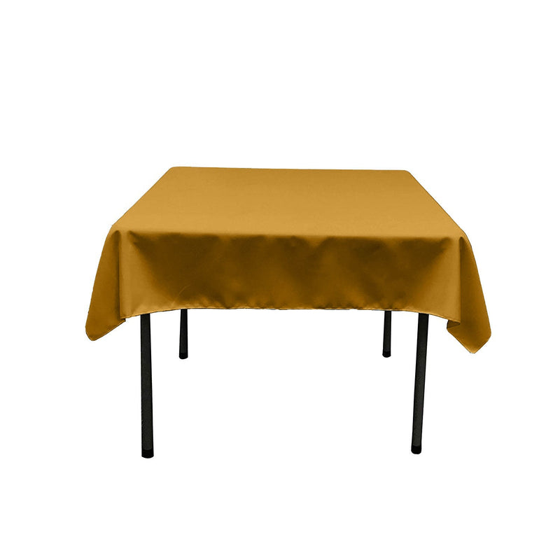 54" SQUARE POLY POPLIN TABLECLOTH