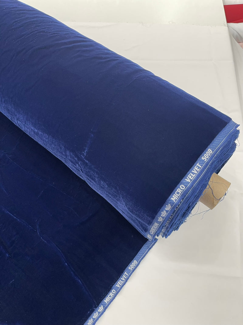 Micro Velvet Fabric/54 Wide /Sold By The Yard.