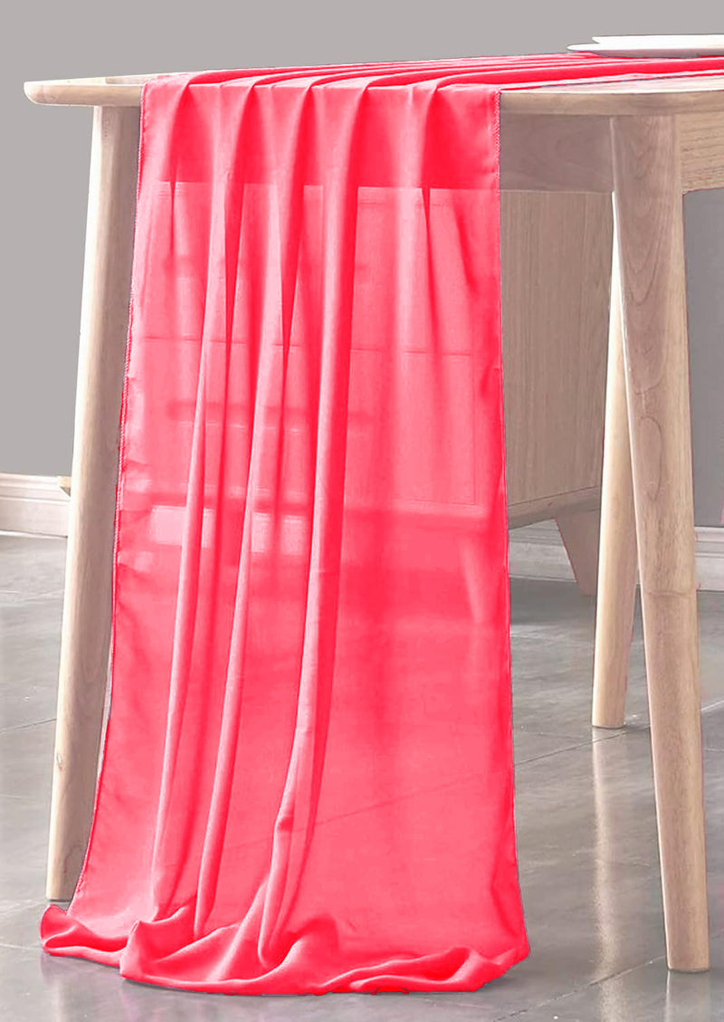 CHIFFON SHEER TABLE RUNNER (29" inches x 108" inches)