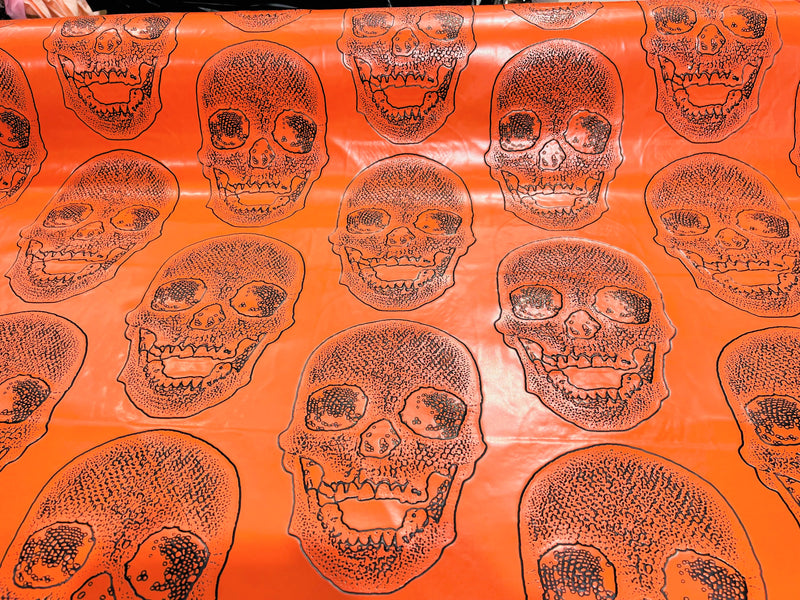 SKULL VINYL (By The Yard )