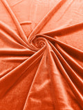 Solid Stretch Velvet Fabric  58/59" Wide 90% Polyester/10% Spandex By The Yard.