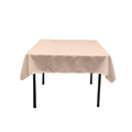 51" SQUARE POLY POPLIN TABLECLOTH