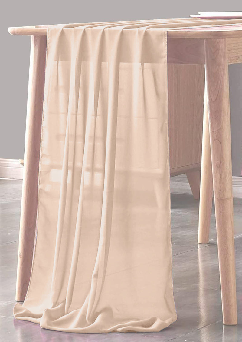 CHIFFON SHEER TABLE RUNNER (29" inches x 108" inches)