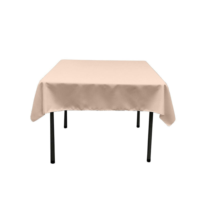 54" SQUARE POLY POPLIN TABLECLOTH