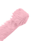 Long Pail Soft Faux Fur Fabric STRIP.