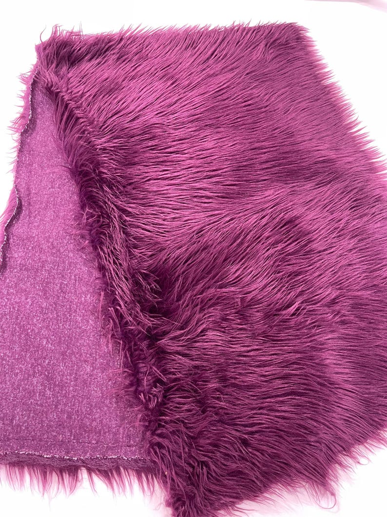 SHAGGY VEGGAN FAUX FUR (by the yard)