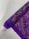 Snake Design Shattered Glass Nylon Spandex Fabric, 4-Way Stretch, by The Yard.
