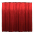 Backdrop Drape Curtain 10 Feet Wide x 8 Feet High, Polyester Poplin SEAMLESS 1 Panel.