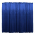 Backdrop Drape Curtain 10 Feet Wide x 10 Feet High, Polyester Poplin SEAMLESS 1 Panel.